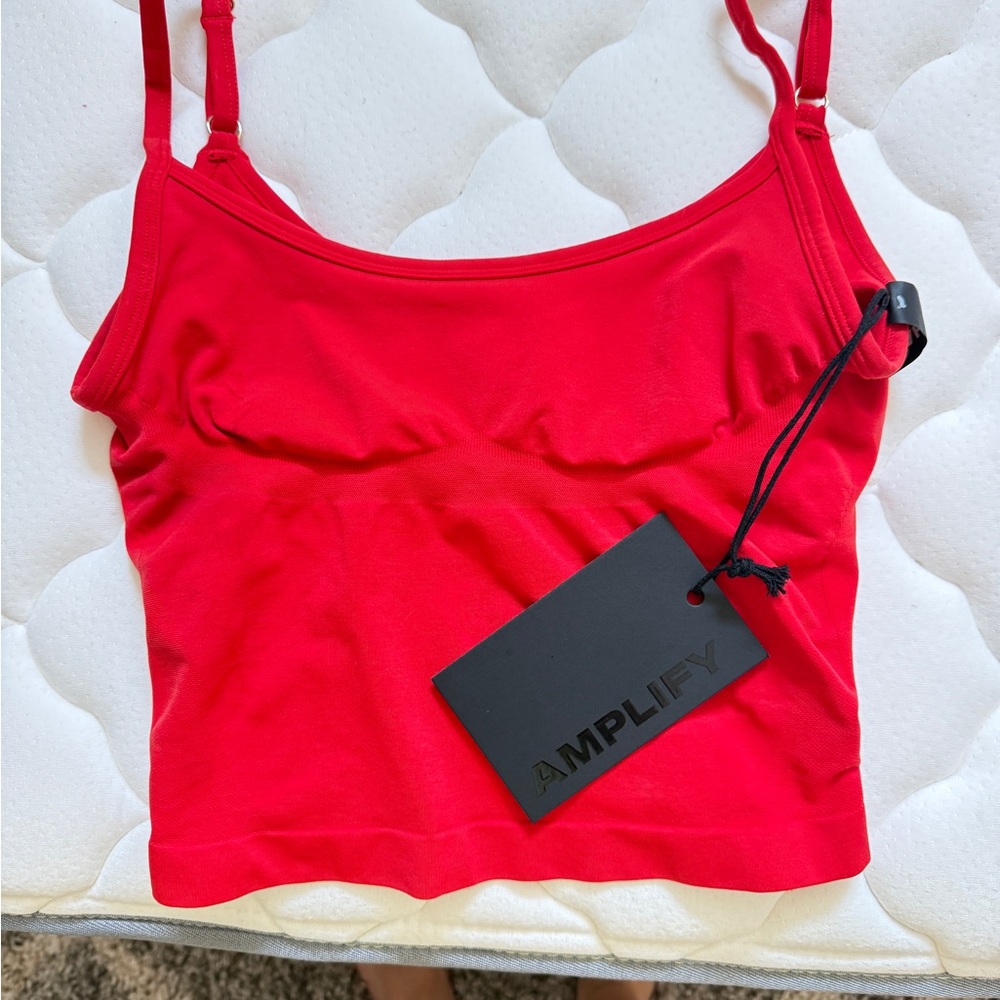 Alphalete Red Push Tank